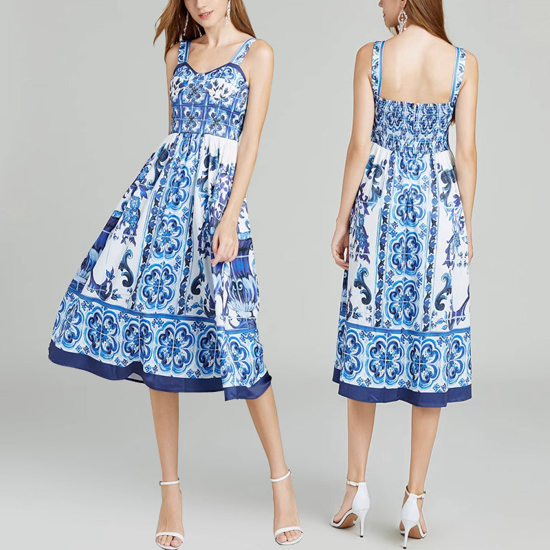 Summer Celebrity Short Sleeve Dress