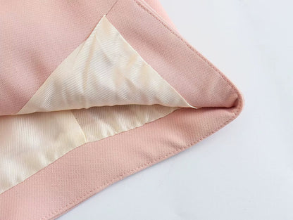 Sleeveless Short Vest and Pants