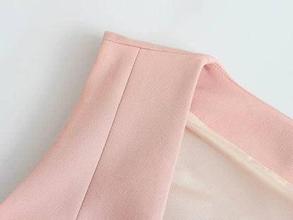 Sleeveless Short Vest and Pants