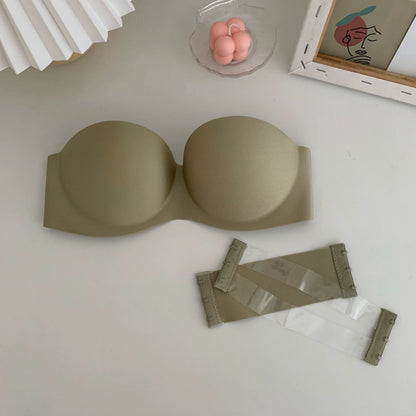 Women's Summer Non-Slip Invisible Back Underwired Bra