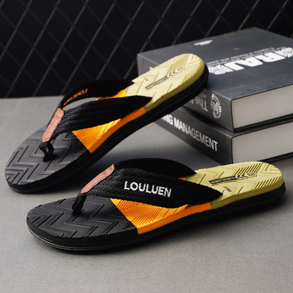 Men's Summer Flip Flops Non-Slip Resistant Outdoor