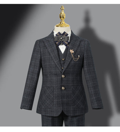 Dress Model Catwalk Host Piano Children's Suit Ages 3-13 yrs old