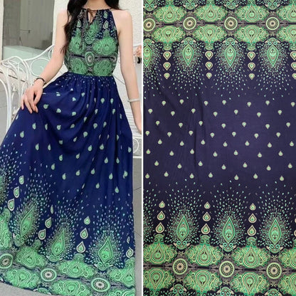 Silk Synthetic Cotton Rayon Cloth Mulberry Summer Loungewear Pajamas Dress