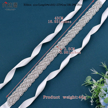 Trendy Classy Pearl Alloy Exquisite Women Belt