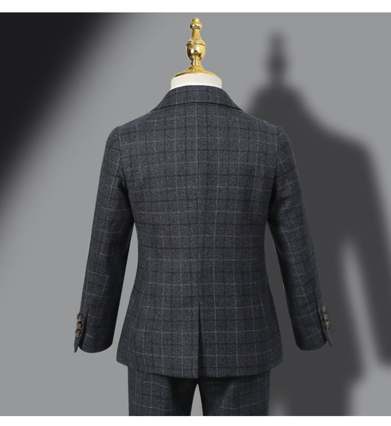 Dress Model Catwalk Host Piano Children's Suit Ages 3-13 yrs old