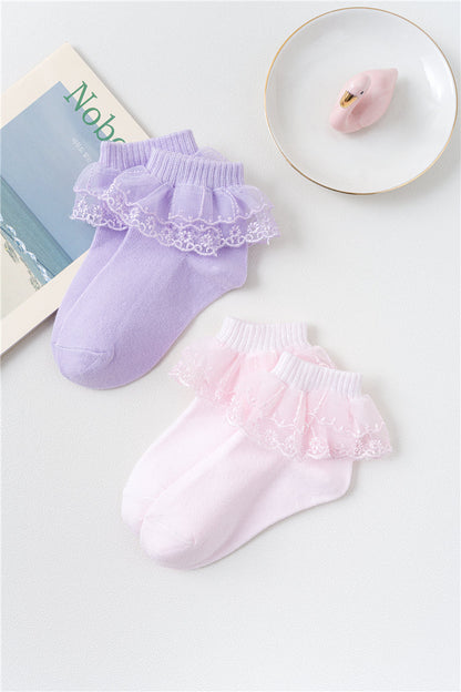 Latin Dance Pantyhose Summer Girl Lace Socks