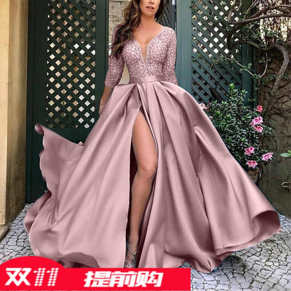 Sexy Swing Dress Evening Gown