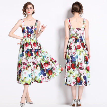 Summer Celebrity Short Sleeve Dress