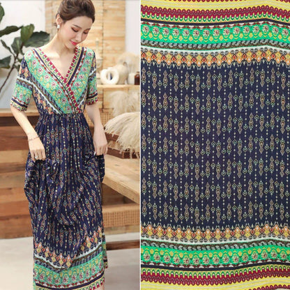 Silk Synthetic Cotton Rayon Cloth Mulberry Summer Loungewear Pajamas Dress