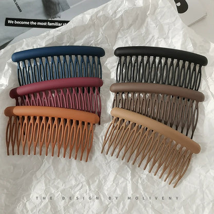 Matte Hairpin Fixed Hair Comb