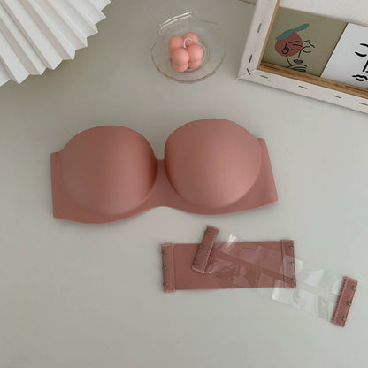 Women's Summer Non-Slip Invisible Back Underwired Bra