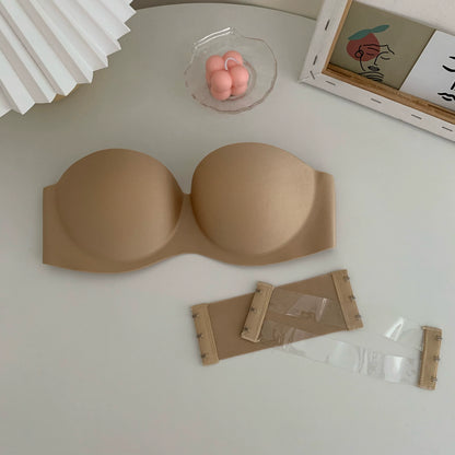 Women's Summer Non-Slip Invisible Back Underwired Bra