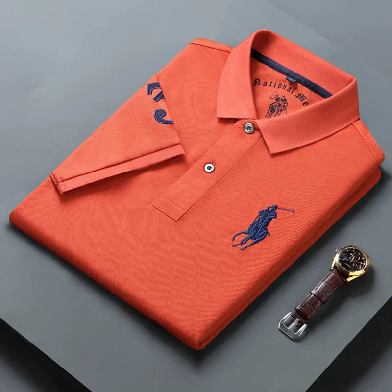 Polo Summer Pure Cotton Short Sleeve T-Shirts