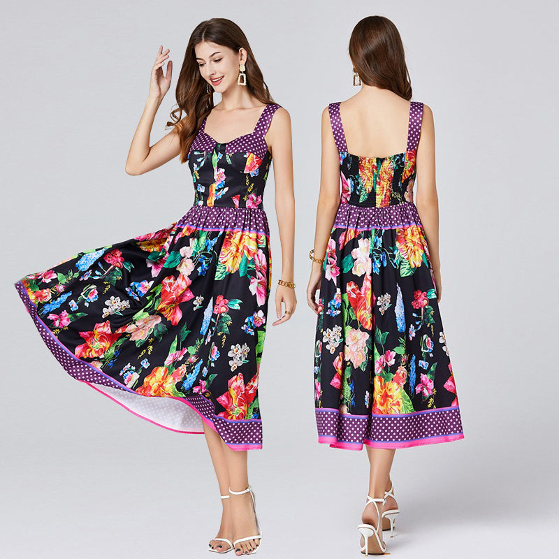 Summer Celebrity Short Sleeve Dress