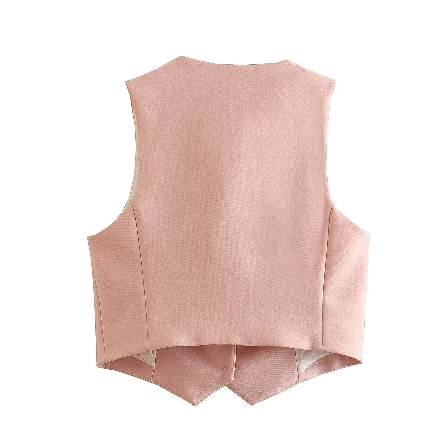 Sleeveless Short Vest and Pants