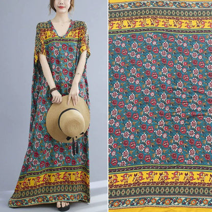 Silk Synthetic Cotton Rayon Cloth Mulberry Summer Loungewear Pajamas Dress