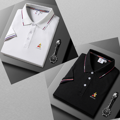 Men/Women Shirt Short-Sleeved and Long-Sleeved Casual Polo T-shirts