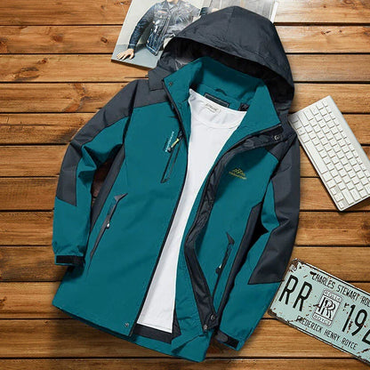 Men's Thin Outdoor Waterproof All Year Round Shell Jacket