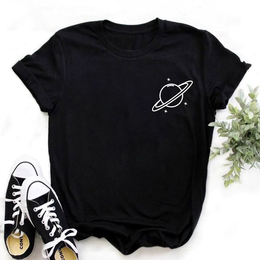 T-Shirts Short Sleeves Round Neck Cartoon Printing Comfortable