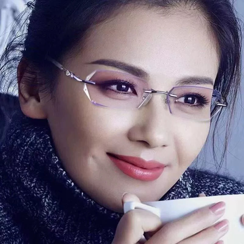 Fashion Blue Light Reading Glasses TR90 Light Anti-Radiation Men & Women Anti-Fatigue Presbyopic Glasses