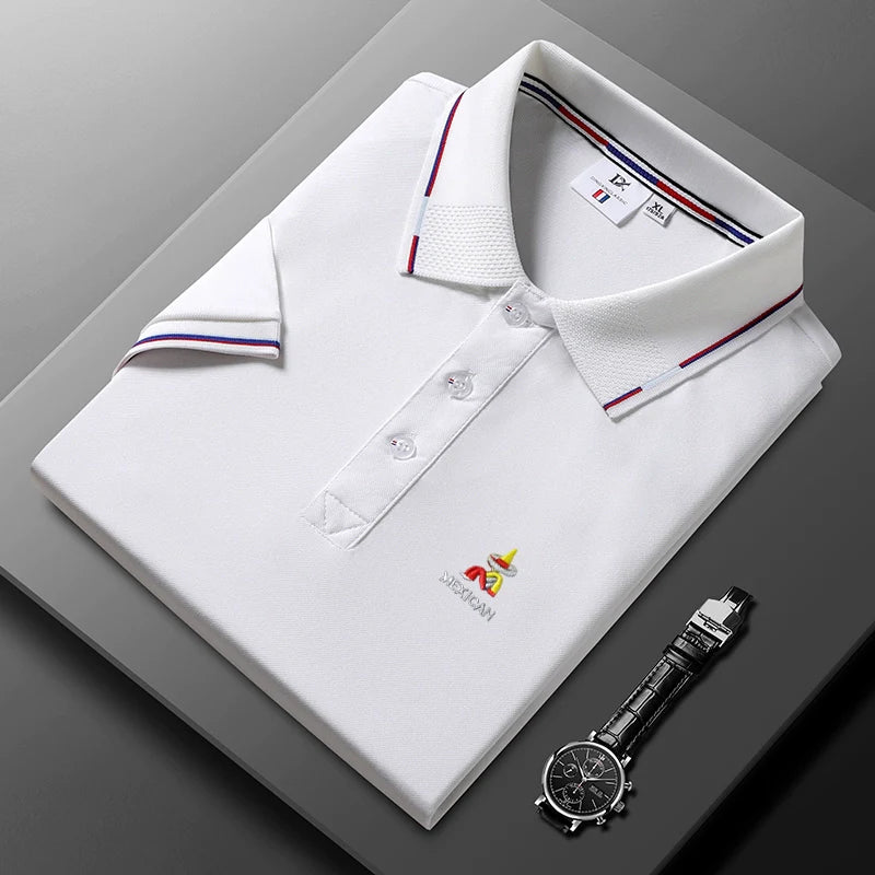 Men/Women Shirt Short-Sleeved and Long-Sleeved Casual Polo T-shirts