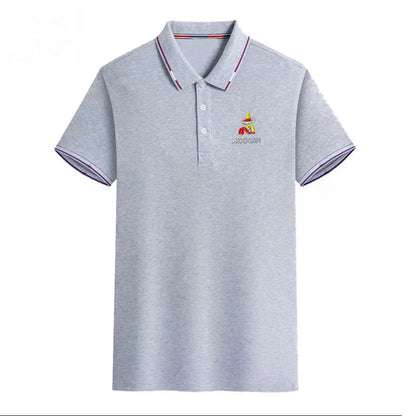 Men/Women Shirt Short-Sleeved and Long-Sleeved Casual Polo T-shirts