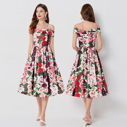 Celebrity Short Sleeve Dress