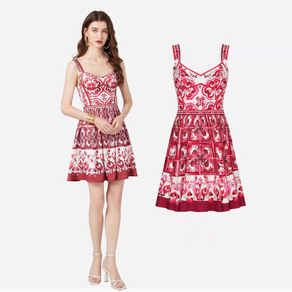 Summer Celebrity Short Sleeve Dress