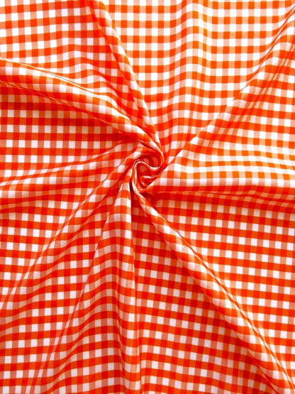 Gingham 1/4" Checkered Poly Cotton 58" Wide| New Creations Fabric & Foam Inc.