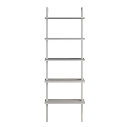 Piante 68 inches Tall Metal Manufactured Wood Accent Ladder Bookcase