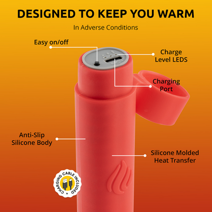 POWERPAW 501 IP67 Waterproof Rechargeable Electric Hand Warmer