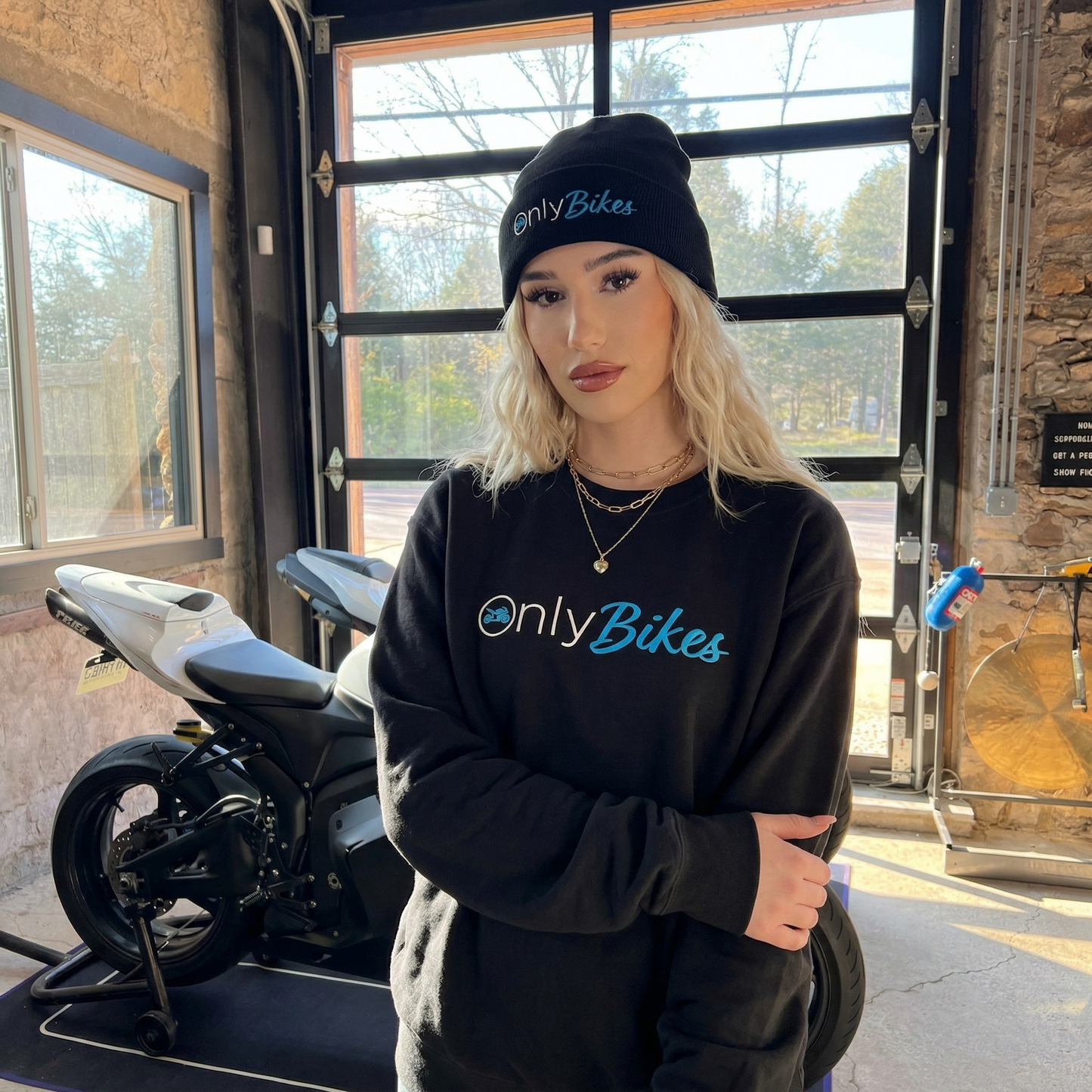 Only Bikes Parody Beanie