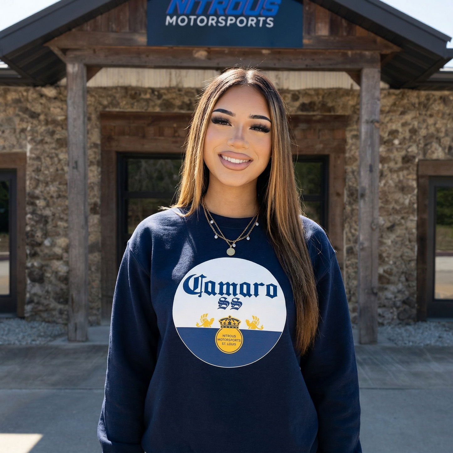 Cerveza & Speed Parody Sweatshirt
