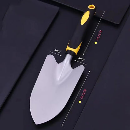 Tree Planting 4-piece Outdoor Tools Hoe Spade Dual-purpose Gardening Digging & Weeding Tool Small Shovel Potted Plant