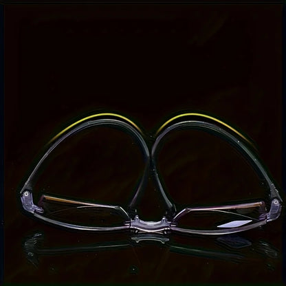 9-Pack Unisex Rectangle Rimless Reading Glasses