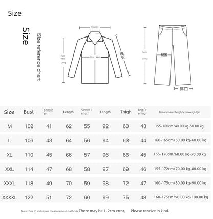 Cotton Couple Pajamas for Men and Women Spring and Autumn Pure Cotton Thin Plaid Long Sleeves Plus Size Outerwear
