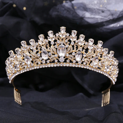 Bridal Luxury Crystal Tiara For Women
