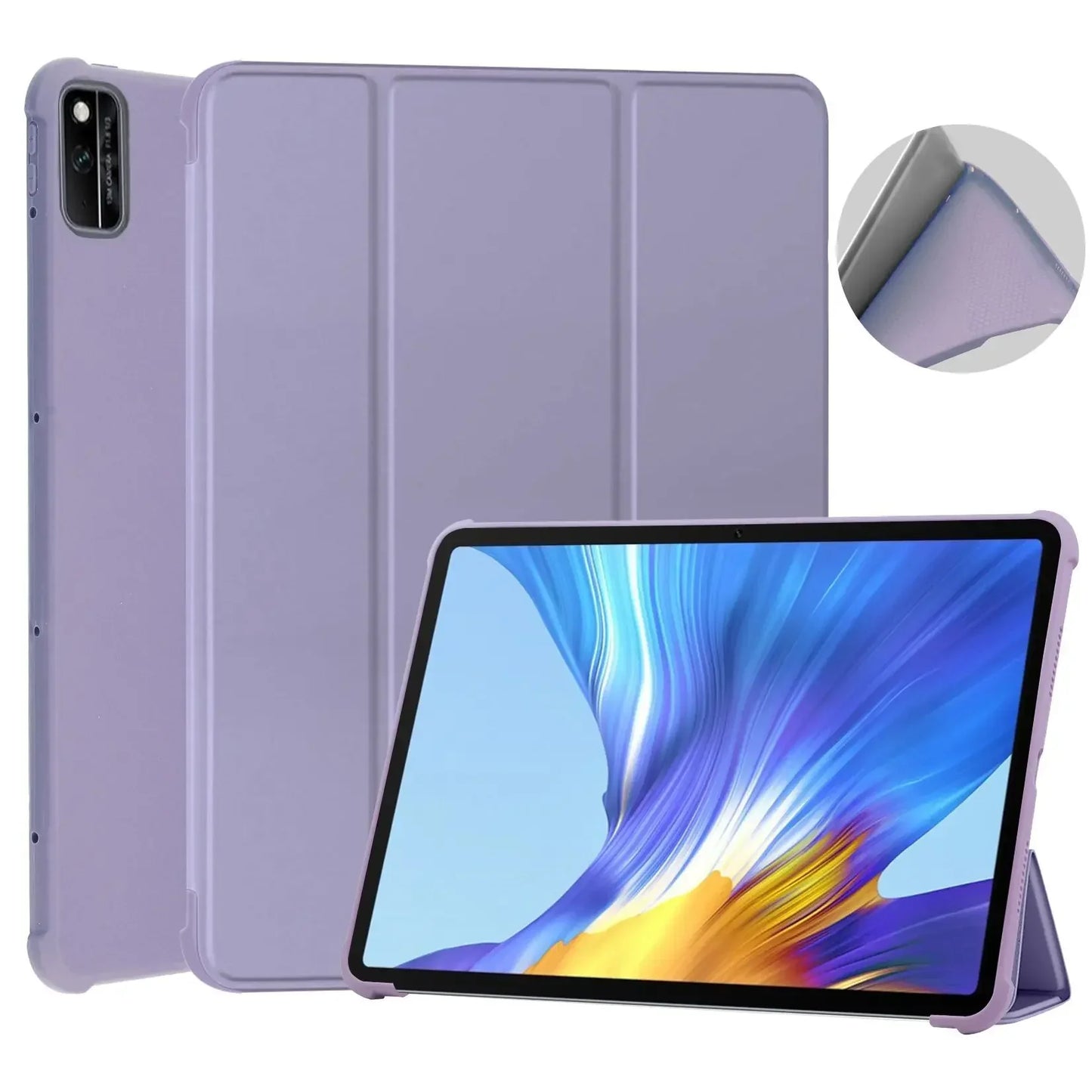 Tablet Case for Huawei Matepad SE 10.4 Pro 11 T10s Honor Pad V6 V7 X8 X9 11.5 M6 10.8 8.4" Mediapad T5 10 M5 Lite 10 Smart Cover