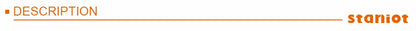 Staniot Wireless WiFi 4G Smart Tuya Security Alarms for Home with 5 Years Door Window Sensor Burglar System Kits Work with Alexa
