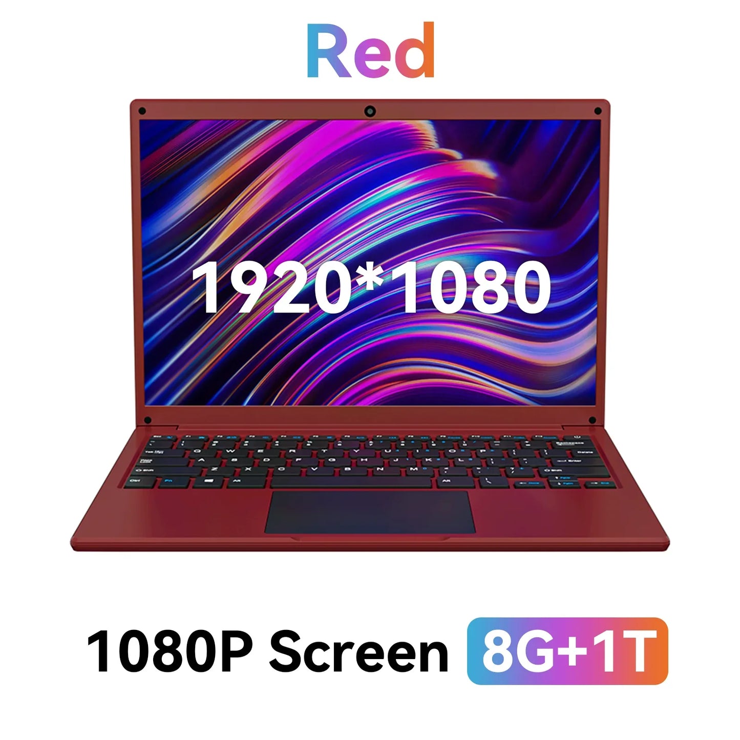 Adreamer Laptop 13.3 Inch Portable Laptops With Intel CPU 2.5K FHD IPS 8GB 1T SSD  2.5K FHD Display Notebook