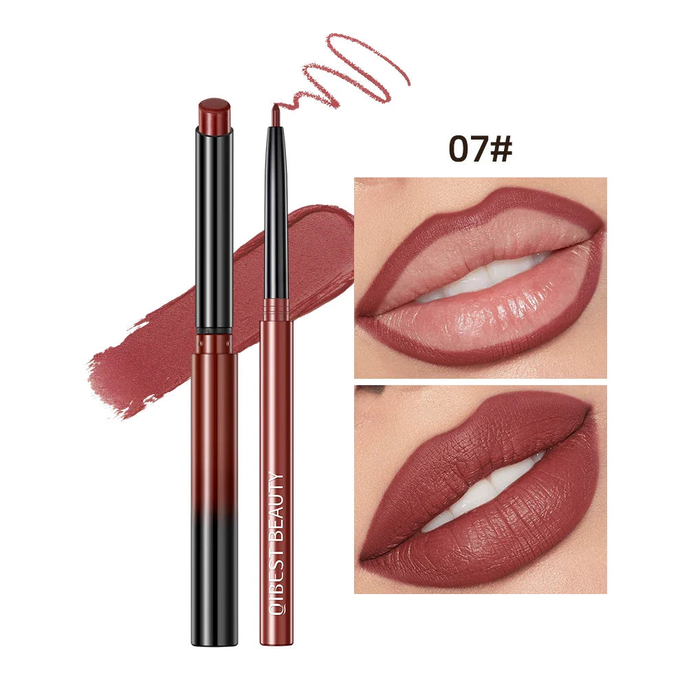2pc Lipstick Lip liner Pencil Waterproof Long Lasting