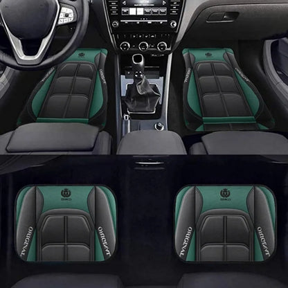 4pcs Y Car Floor Mats - Rug Pads with Non-Slip Backing, Washable, Universal Fit Car Protection Pad Auto Interior Accessories