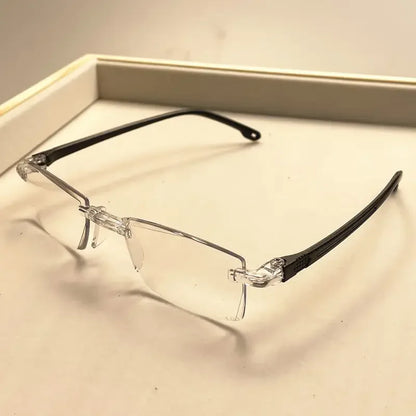 6PCS Women Vintage Square Reading Glasses, Anti-Blue Light Polycarbonate Lens