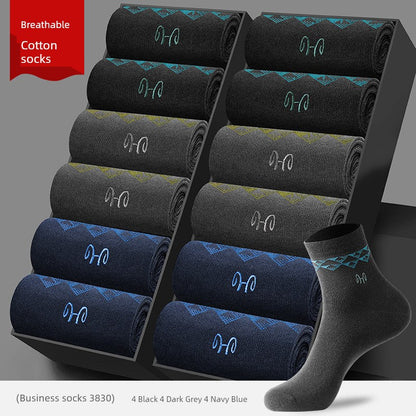Pure Fresh Cotton Four Seasons Youth or Men's Socks