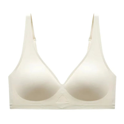 Seamless Bras for Women Wireless Bra Push Up Deep V Comfort Underwear