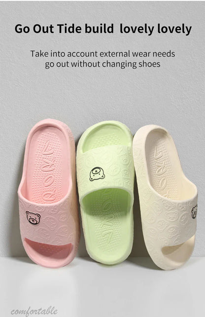 Women Non-slip Soft Slippers