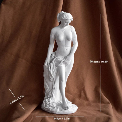 Aphrodite Greek Goddess Sculpture Statue Figurine Office Bookcase Living Room Home Decor