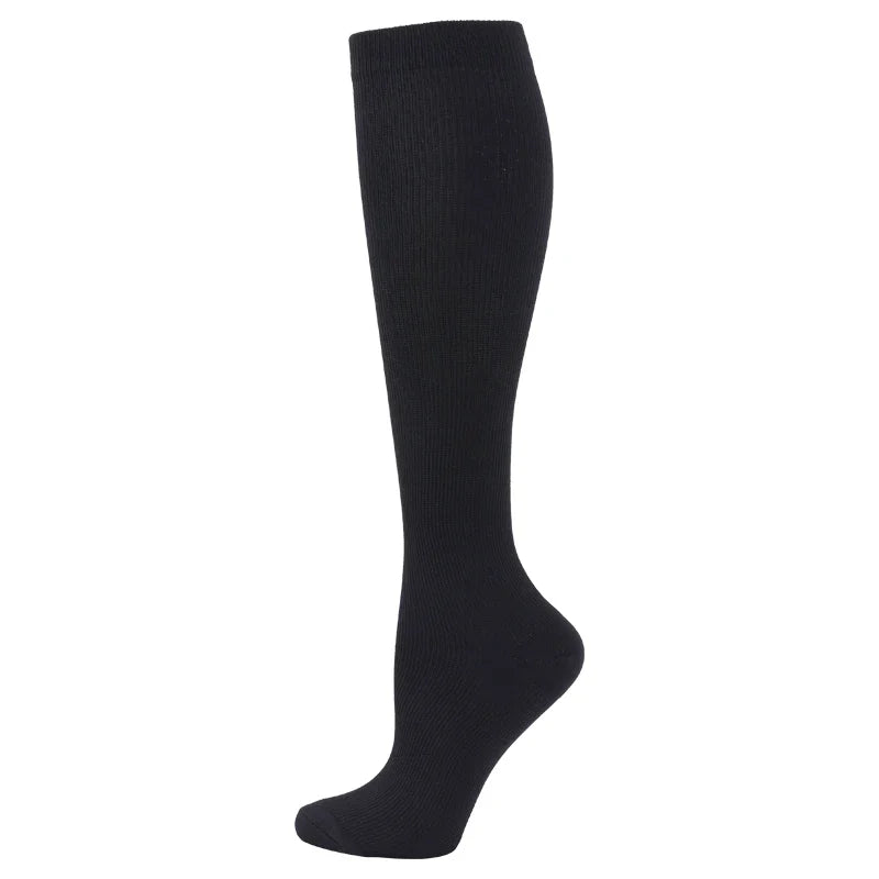 New Compression Socks Men Women Graduated 20-30 Mmhg Fit For Medical Edema Diabetes Varicose Veins, Running Compression Socks