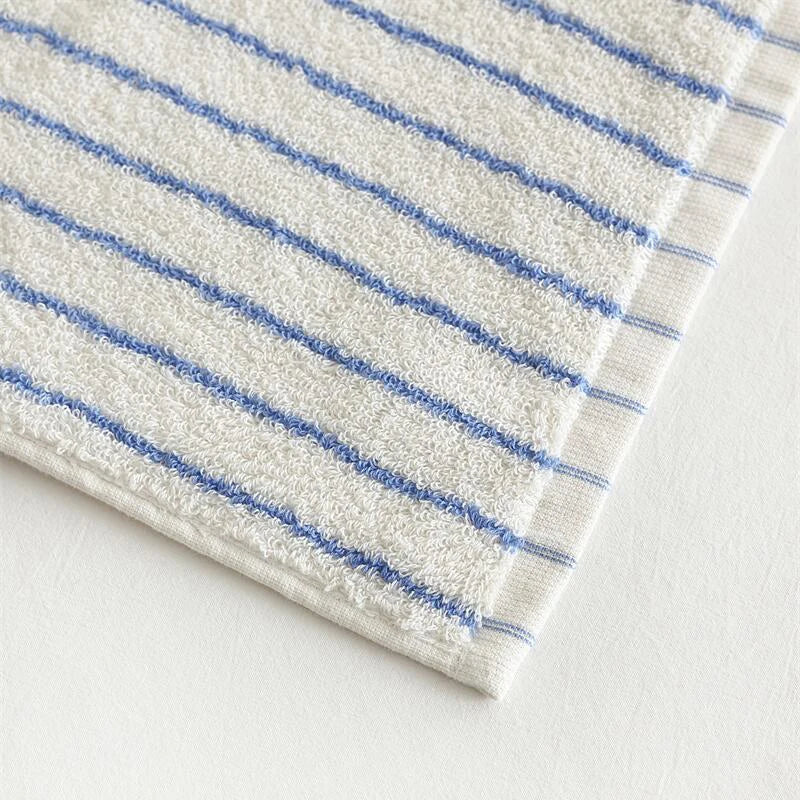 Striped Geometric Rhombuses Cotton Soft Towels