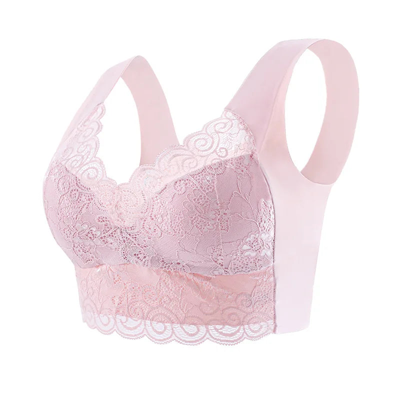Free Wire Brassiere For Women Push Up Padding Sexy Lace
